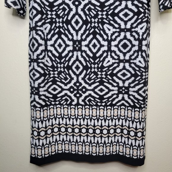 Chico's Printed Shift Dress Size S - Picture 5 of 10